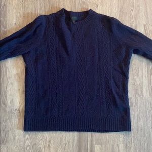 Navy Blue J-Crew Sweater